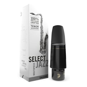 D'Addario MKS-D6M Select Jazz Tenor Saxophone Mouthpiece, D6M