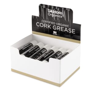 D'Addario ODCRKGR12 Organic Cork Grease, Box of 12 Tubes