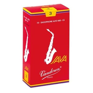 Vandoren Java Red Alto Sax Reeds #2.5
