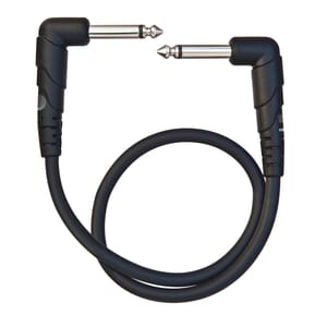 D'Addario PW-CGTPRA-03 Classic Series Patch Cable, Right-Angle, 3 feet
