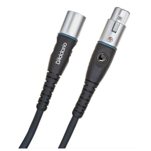 D'Addario PW-M-10 Custom Series XLR Microphone Cable, 10 feet