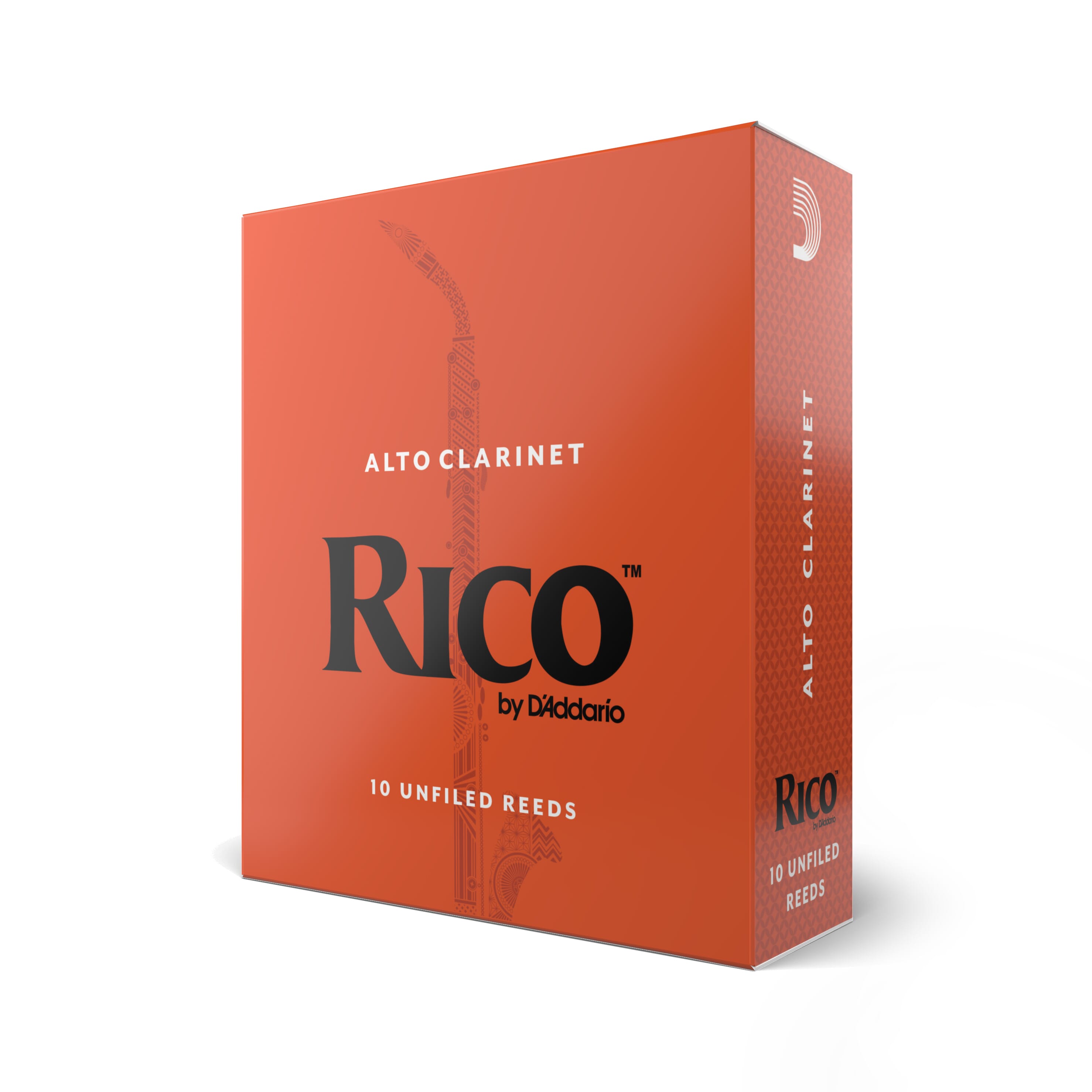 Rico RDA1030 Alto Clarinet Reeds, Strength 3, 10 Pack