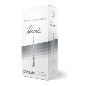 Hemke Soprano Saxophone Reeds, Strength 2.5, 5 Pack