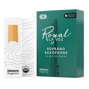 D'Addario RIC10SF La Voz Soprano Saxophone Reeds, Strength Soft, 10 Pack