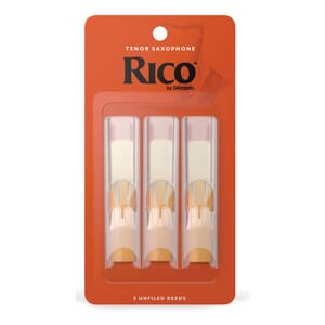Rico RKA0335 Tenor Sax Reeds, Strength 3.5, 3-pack