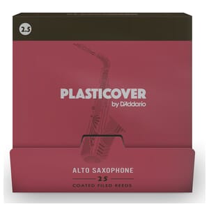 Plasticover RRPASX250-B25 by Alto Saxophone Reeds, Strength 2.5, 25-pack
