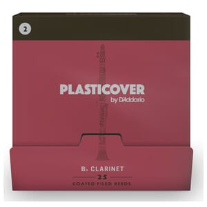 Plasticover RRPBCL200-B25 by Bb Clarinet Reeds, Strength 2.0, 25-Pack