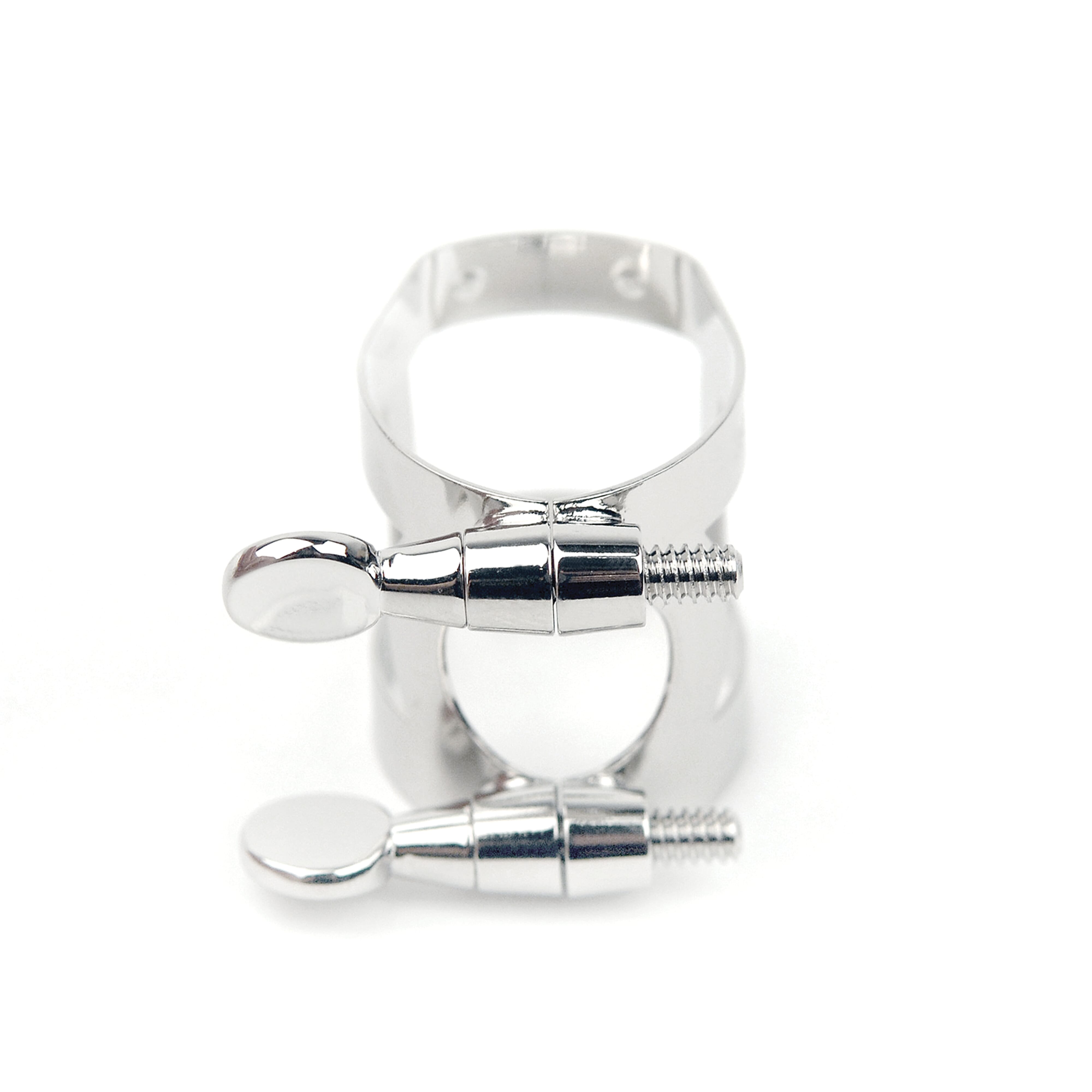 Rico RSS1N Ligature & Cap, Soprano Saxophone, Nickel