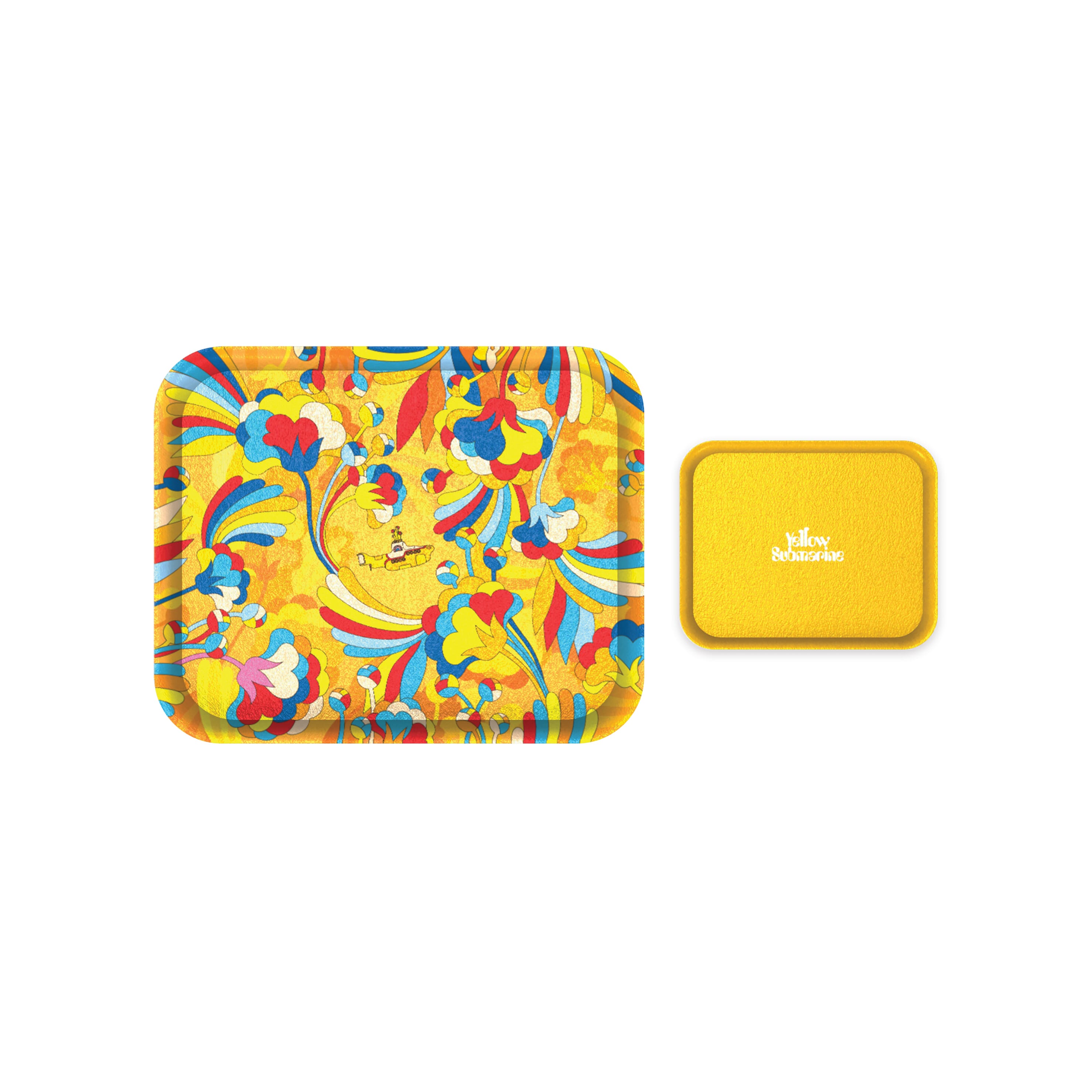 D'Addario HFD240250 Beatles Yellow Submarine Accessory Tray, Primrose Prairie