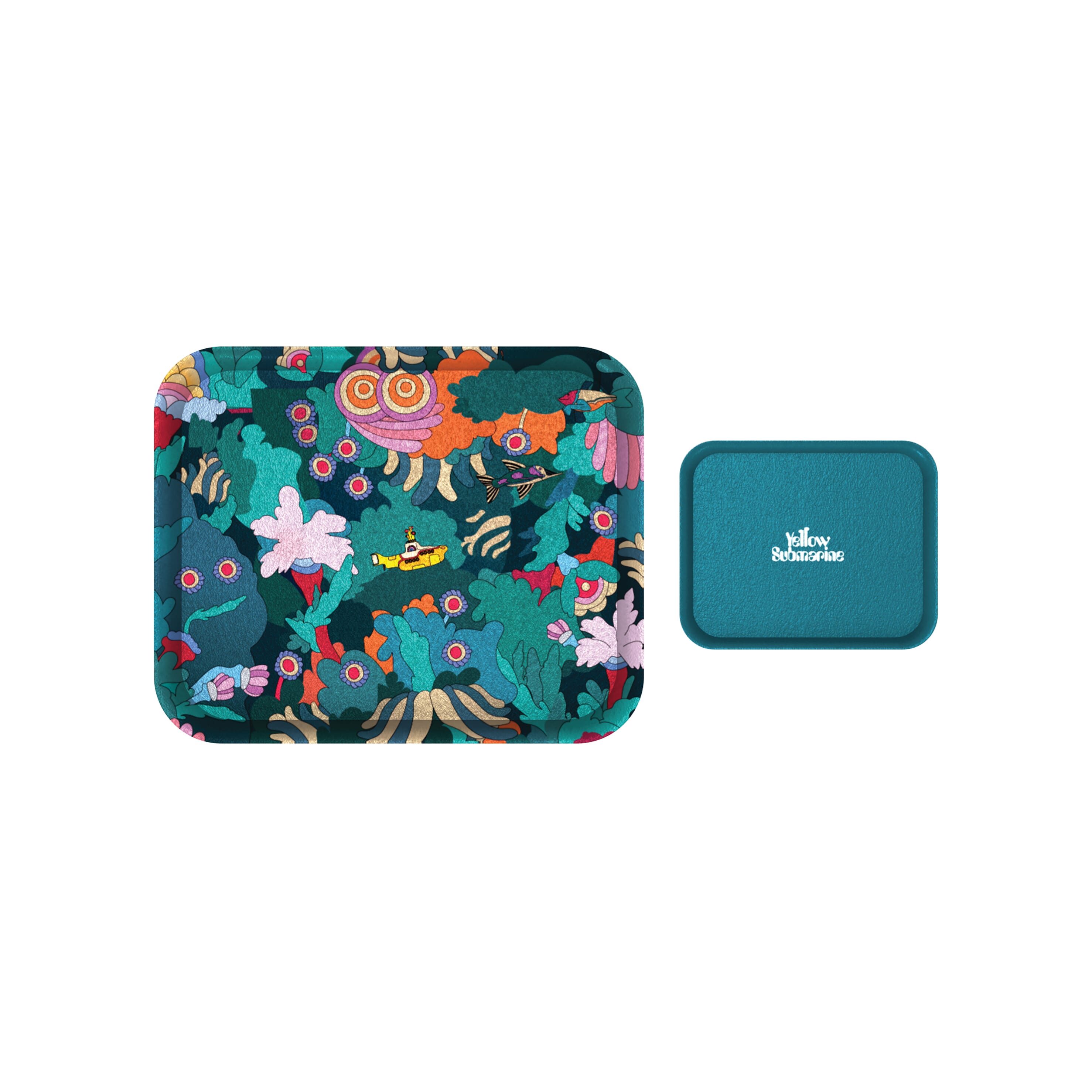 D'Addario HFD240360 Beatles Yellow Submarine Accessory Tray, Under the Sea