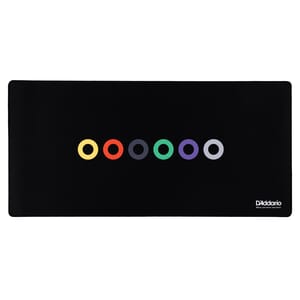 D'Addario HGG230100 WYKYK Ball End String Change Mat, Black