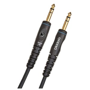 D'Addario PW-GS-10 Custom Series Instrument Cable, Stereo, 10 feet
