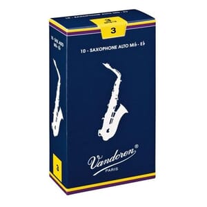 Vandoren Traditional Alto Sax Reeds #3