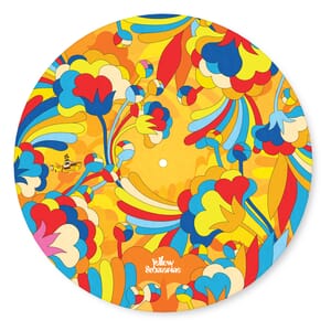 D'Addario VHD240250 Beatles Yellow Submarine Record Mat, Primrose Prairie