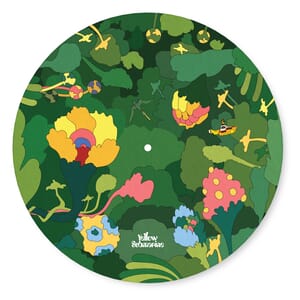 D'Addario VHD240460 Beatles Yellow Submarine Record Mat, Pepperland Woods