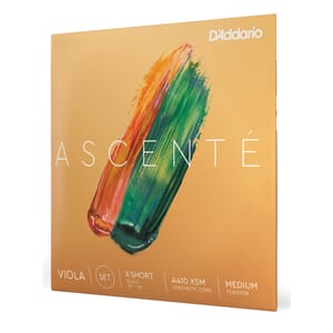Ascenté Viola String Set, Extra-Short Scale, Medium Tension