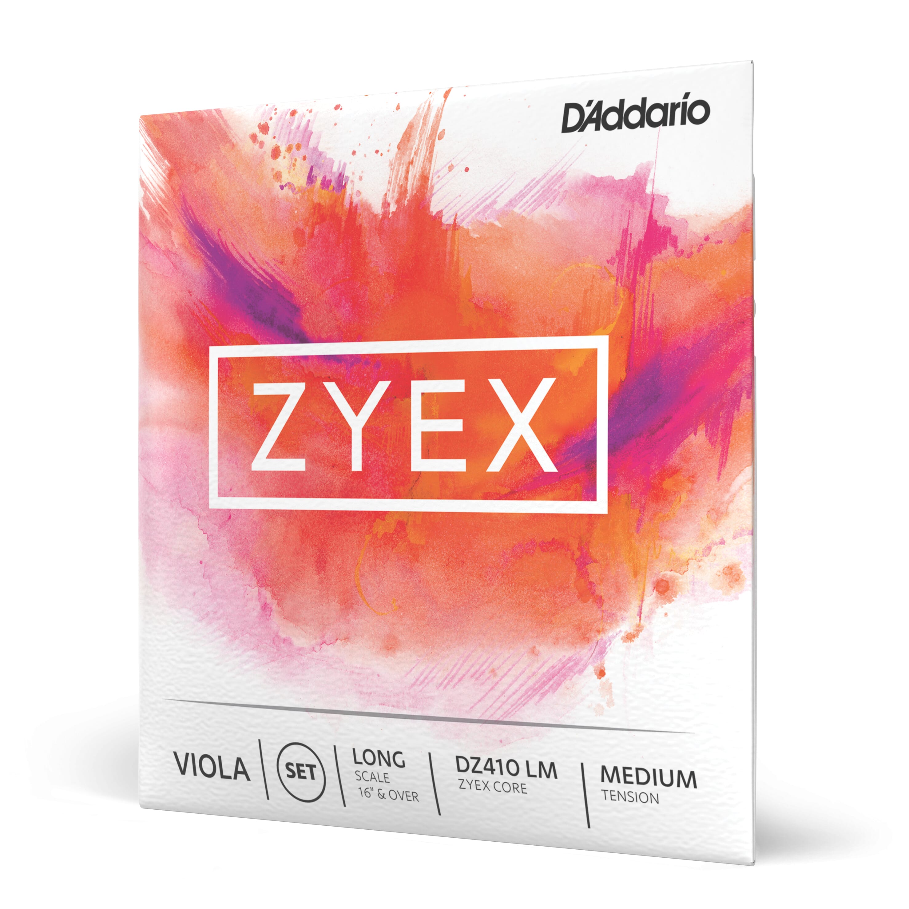 Zyex DZ410 LM Viola String Set, Long Scale, Medium Tension
