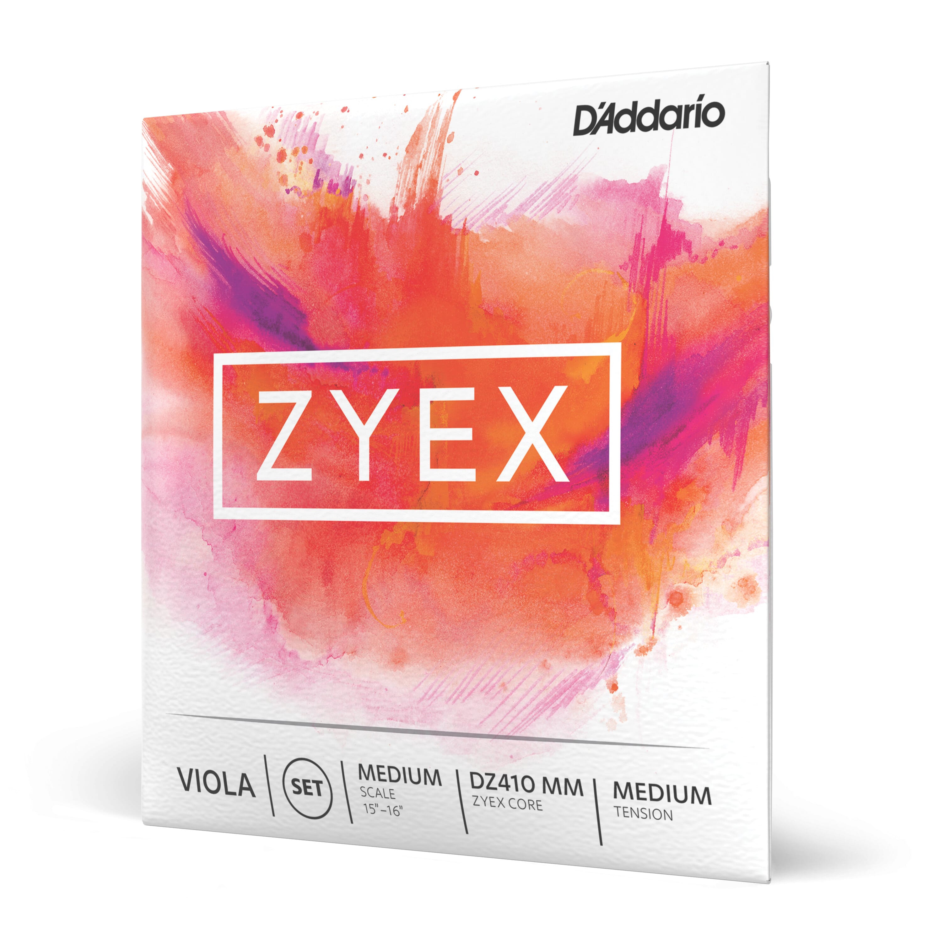 Zyex DZ410 MM Viola String Set, Medium Scale, Medium Tension