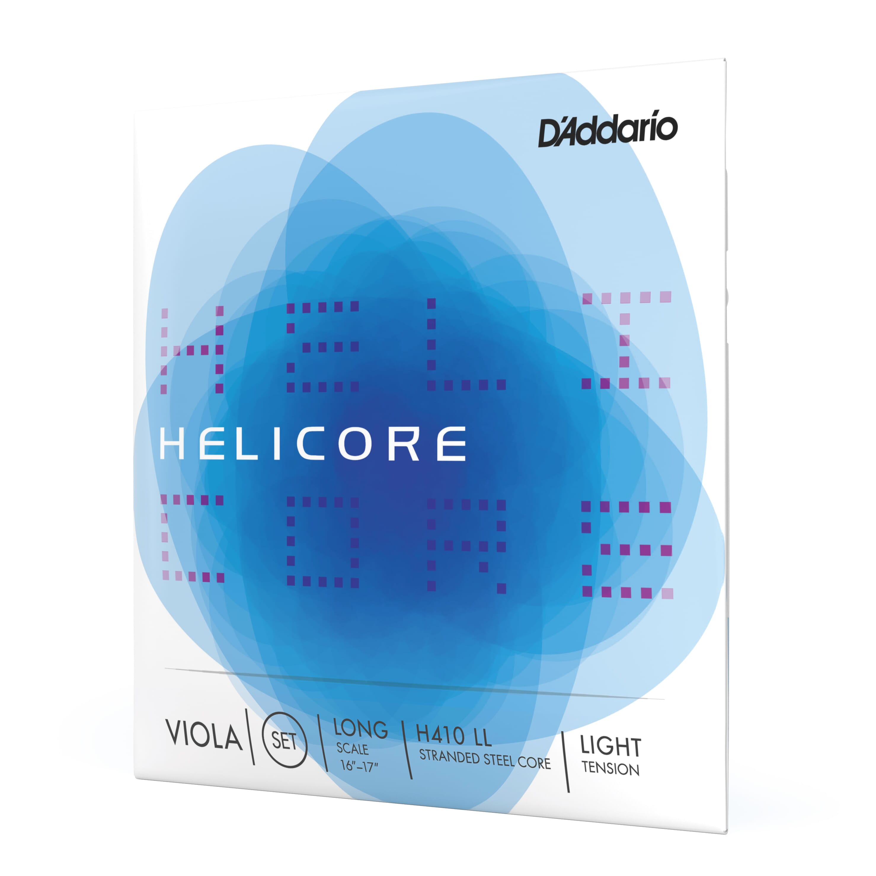 Helicore H410 LL Viola String Set, Long Scale, Light Tension