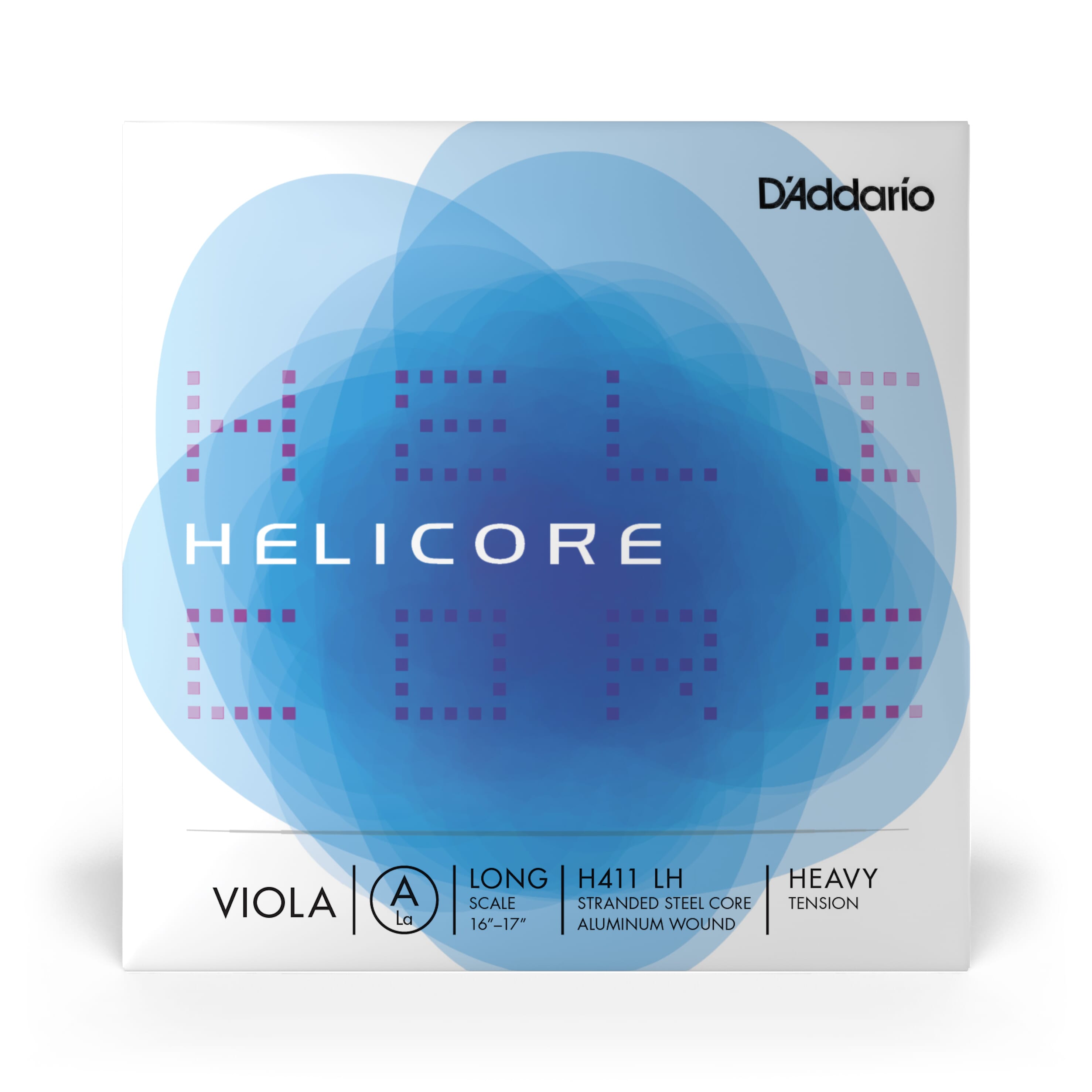 Helicore H411 LH Viola Single A String, Long Scale, Heavy Tension