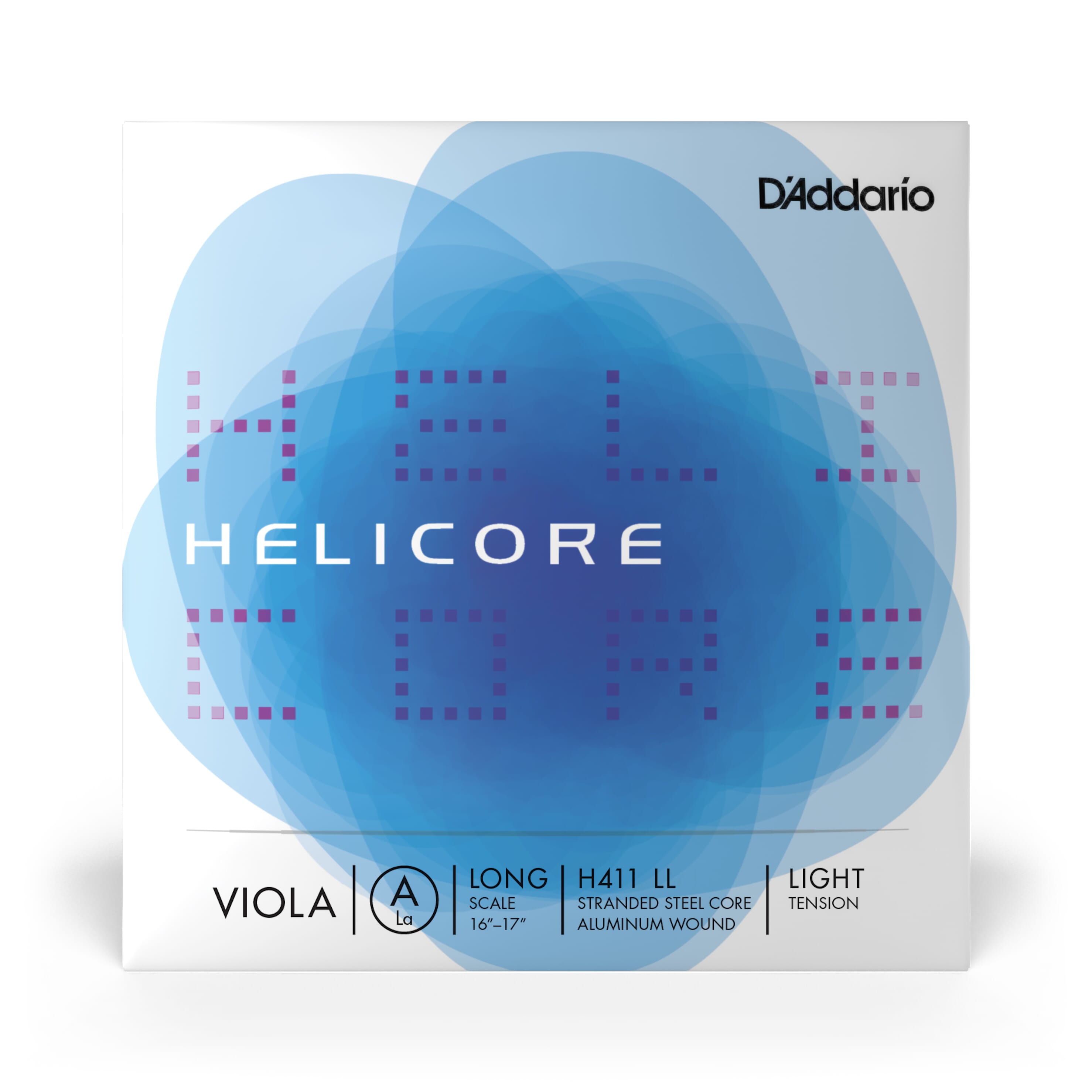 Helicore H411 LL Viola Single A String, Long Scale, Light Tension