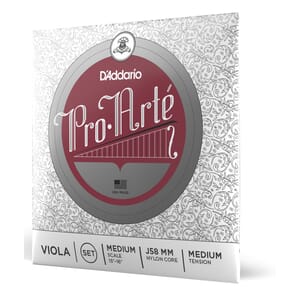 D'Addario J58 MM Pro-Arte Viola String Set, Medium Scale, Medium Tension