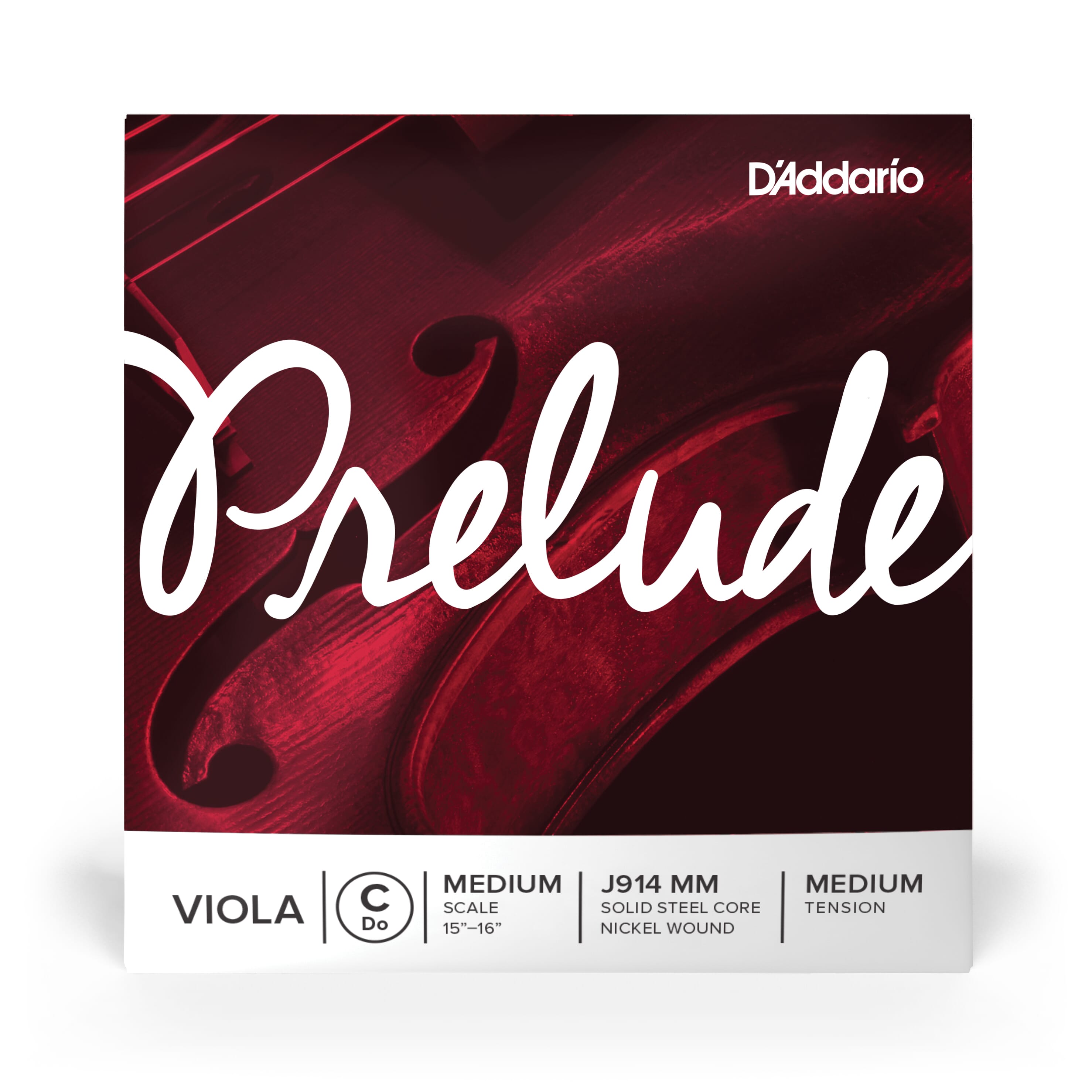Prelude J914 MM Viola Single C String, Medium Scale, Medium Tension