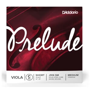 Prelude J914 SM Viola Single C String, Short Scale, Medium Tension