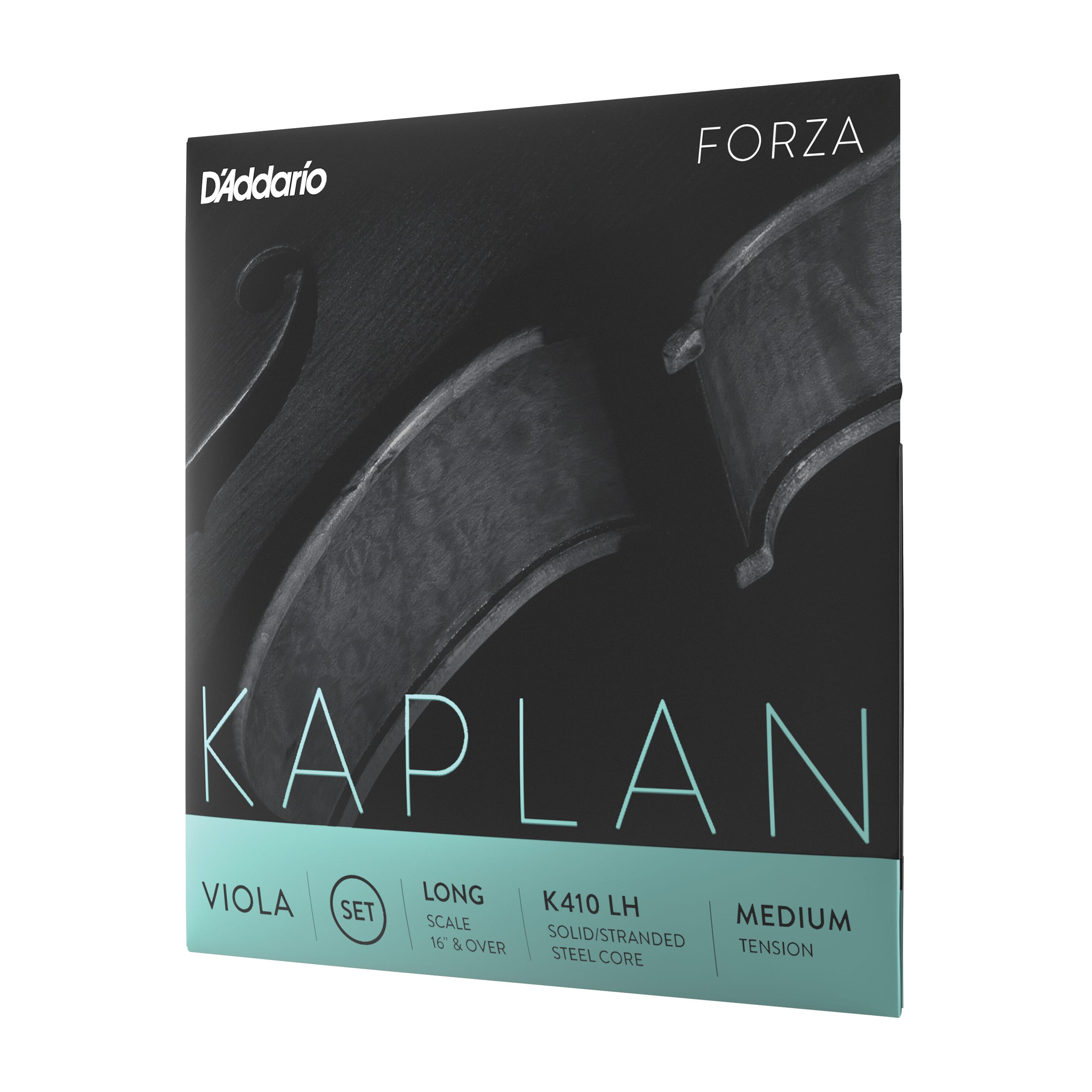 Kaplan K410 LH Forza Viola String Set, Long Scale, Heavy Tension