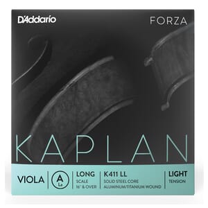 Kaplan K411 LL Forza Viola Single A String, Long Scale, Light Tension