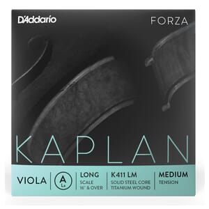 Kaplan K411 LM Forza Viola Single A String, Long Scale, Medium Tension