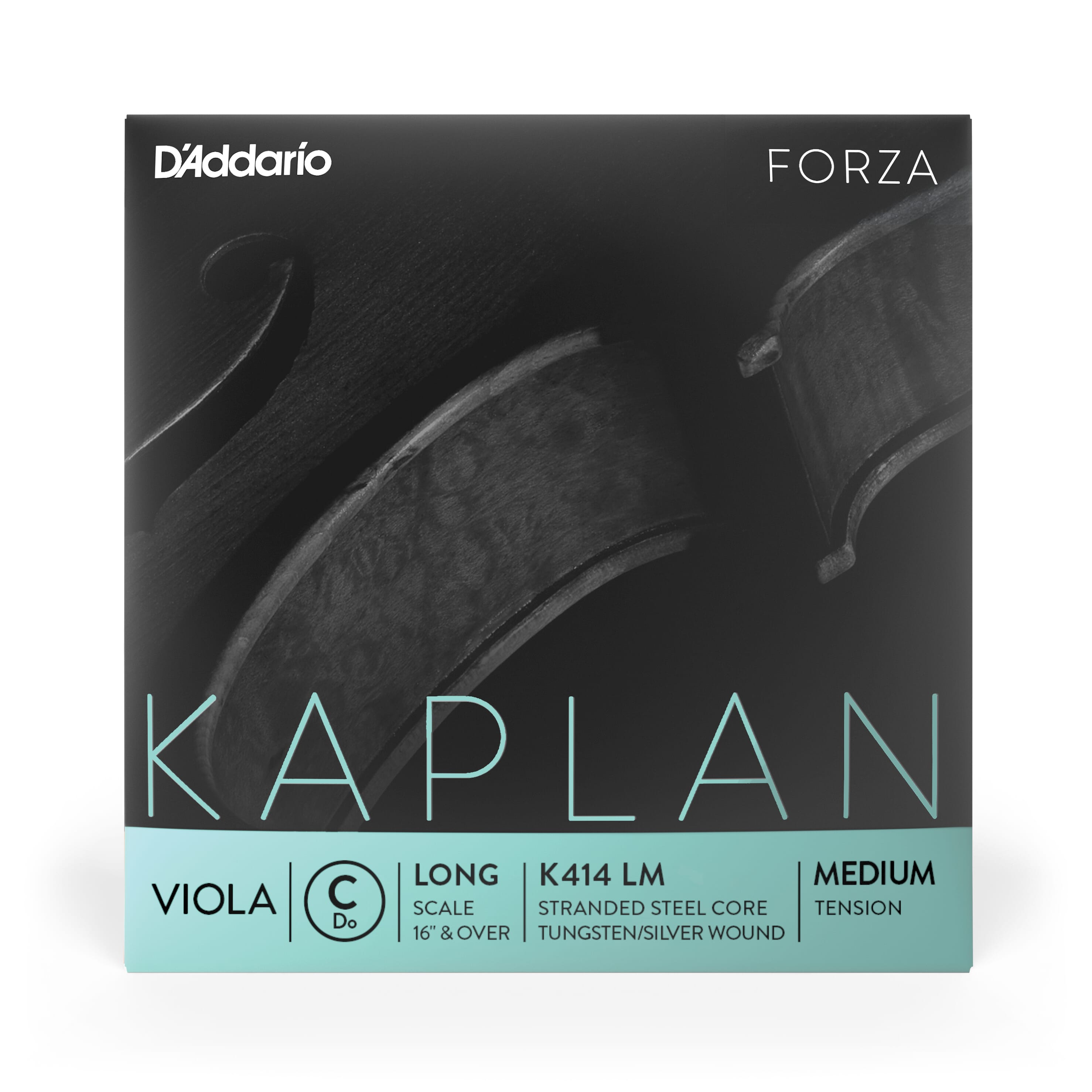 Kaplan K414 LM Forza Viola Single C String, Long Scale, Medium Tension