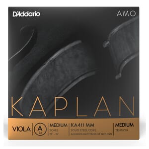Kaplan KA411 MM Amo Viola A String, Medium Scale, Medium Tension
