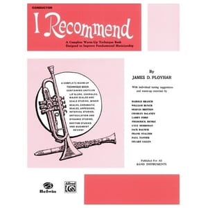 I Recommend Clarinet