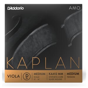 Kaplan KA412 MM Amo Viola D String, Medium Scale, Medium Tension