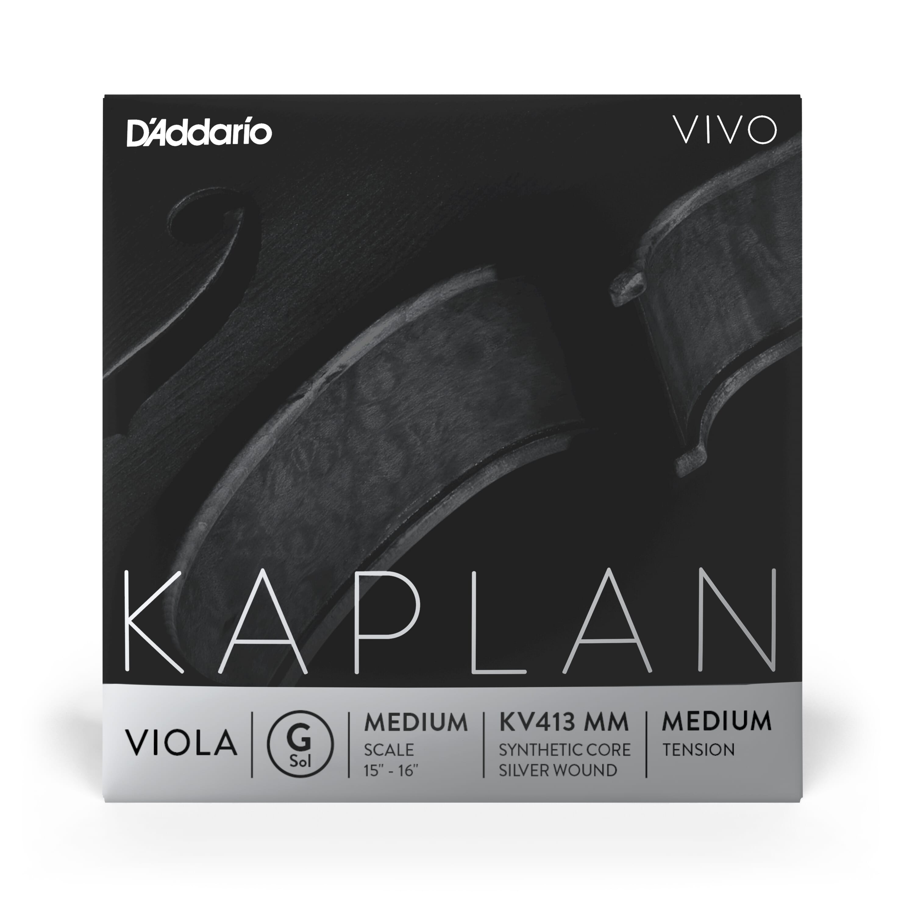 Kaplan KV413 MM Vivo Viola G String, Medium Scale, Medium Tension