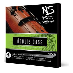 D'Addario NSFW610 NS Electric Contemporary Bass String Set, 3/4 Scale, Light Tension