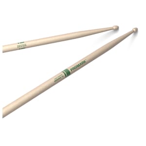 ProMark Rebound 7A Raw Hickory Drumstick, Acorn Wood Tip