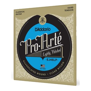 D'Addario EJ46LP Pro-Arte Composite Classical Guitar Strings, Hard Tension