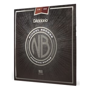 D'Addario NB1656 Nickel Bronze Acoustic Guitar Strings, Resophonic, 16-56