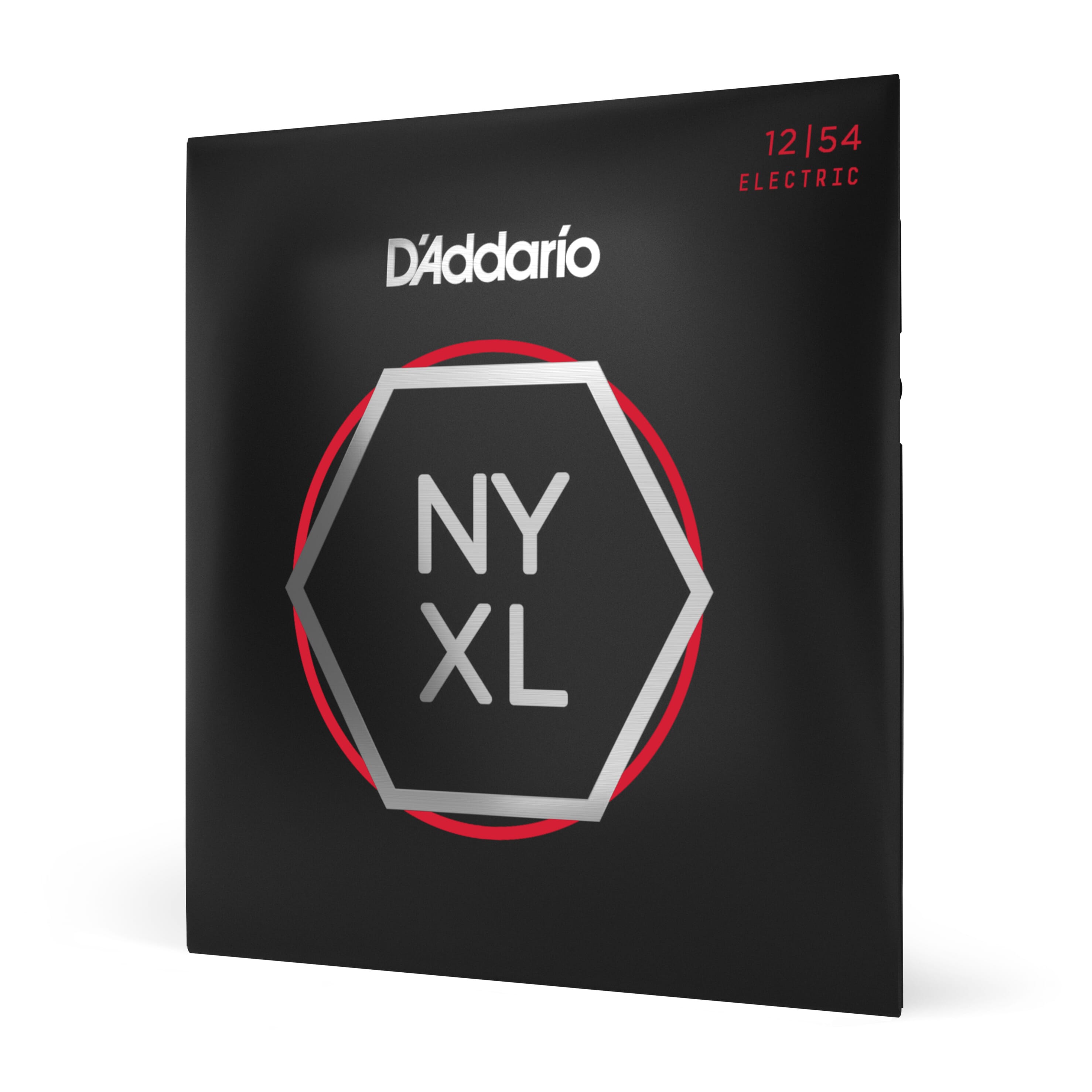 D'Addario NYXL1254 Nickel Wound Electric Guitar Strings, Heavy, 12-54