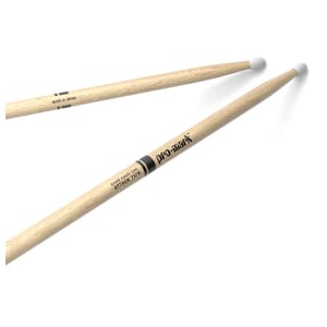 ProMark Classic Attack 747B Shira Kashi Oak Drumstick, Oval Nylon Tip