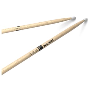 ProMark Classic Attack 7A Shira Kashi Oak Drumstick, Oval Nylon Tip
