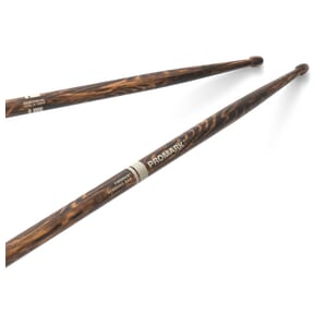 ProMark Rebound 5AB FireGrain Hickory Drumstick, Acorn Wood Tip