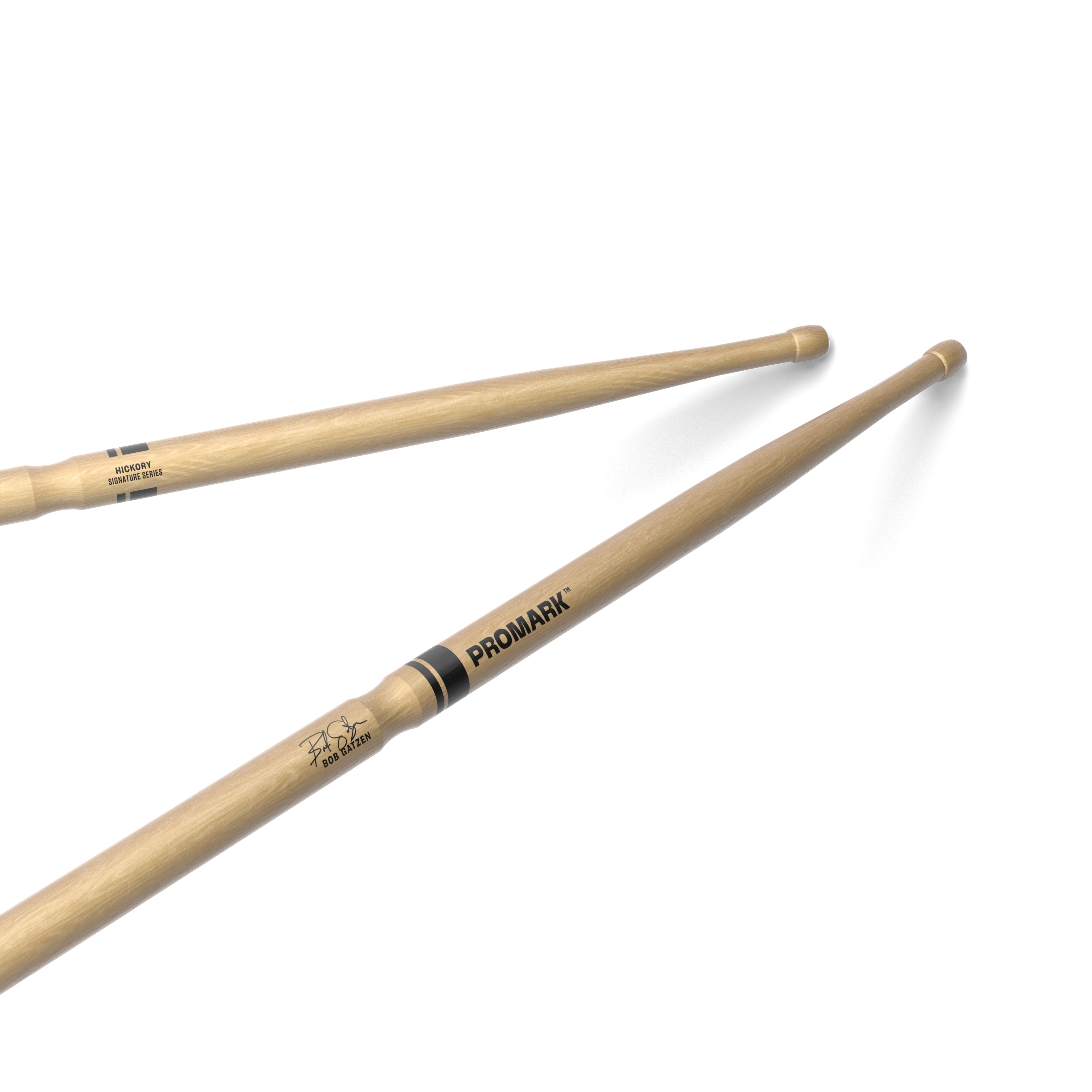 ProMark Bob Gatzen Hickory Drumstick, Wood Tip