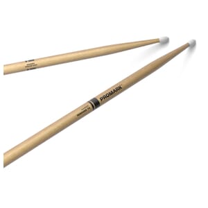 ProMark Rebound 7A Hickory Drumstick, Oval Nylon Tip