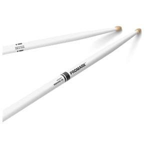 ProMark Rebound 5B Painted White Hickory Drumstick, Acorn Wood Tip