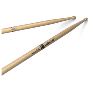ProMark Rebound 5B Long Hickory Drumstick, Acorn Wood Tip