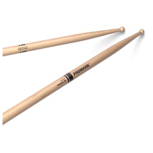 ProMark Finesse 2B Maple Drumstick, Small Round Wood Tip
