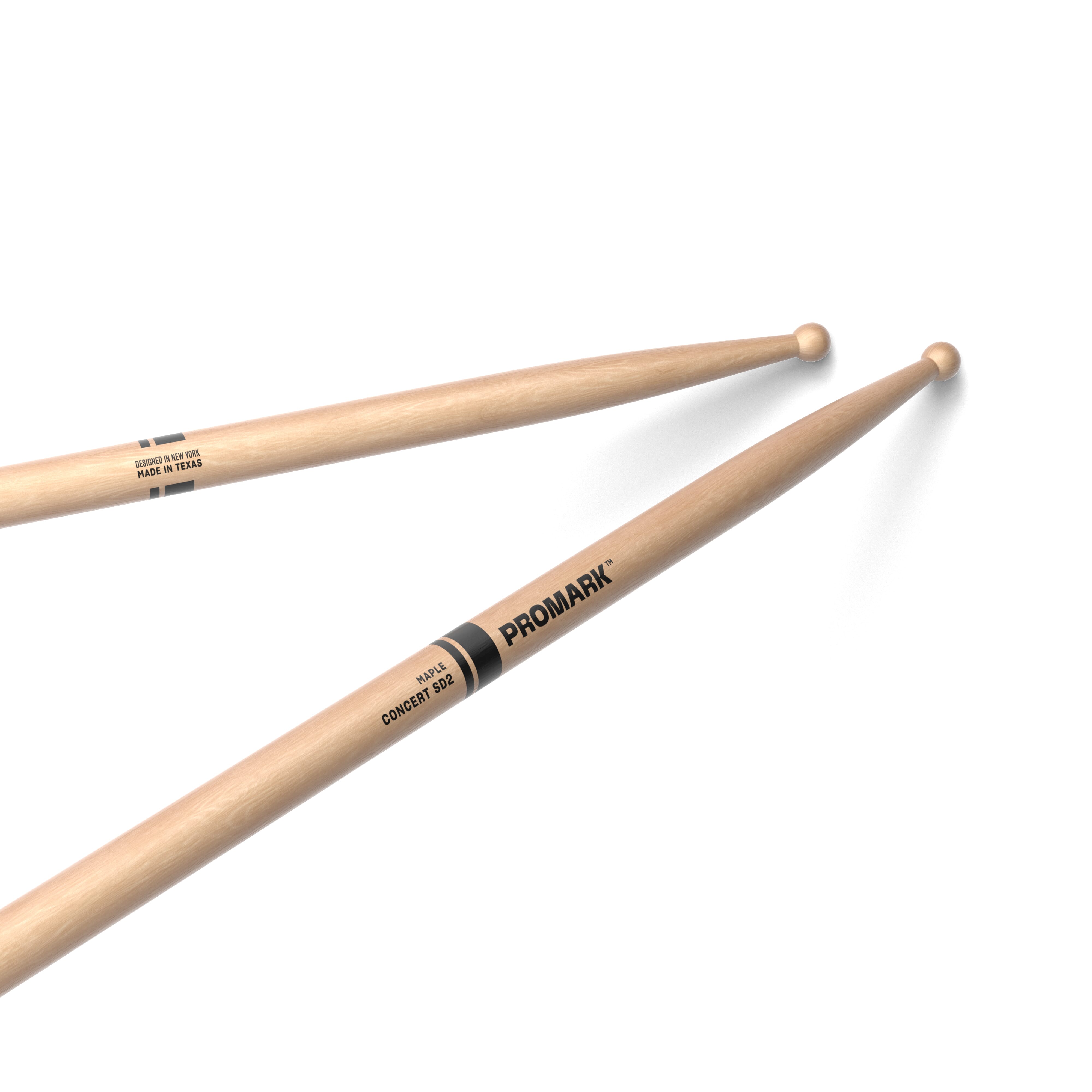 ProMark Concert SD2 Maple Drumstick, Wood Tip